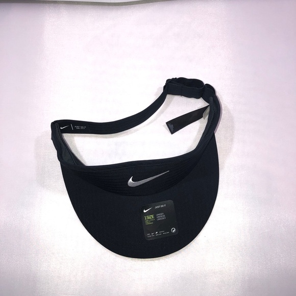 Nike Dri-Fit Visor- Brand New- Black- UniSex - Picture 2 of 3